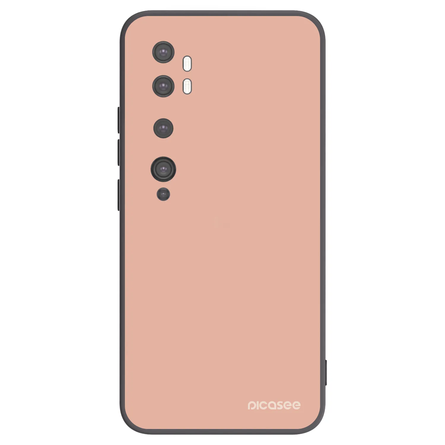 Picasee fekete szilikon tok az alábbi mobiltelefonokra Xiaomi Mi Note 10 (Pro) - Lullaby