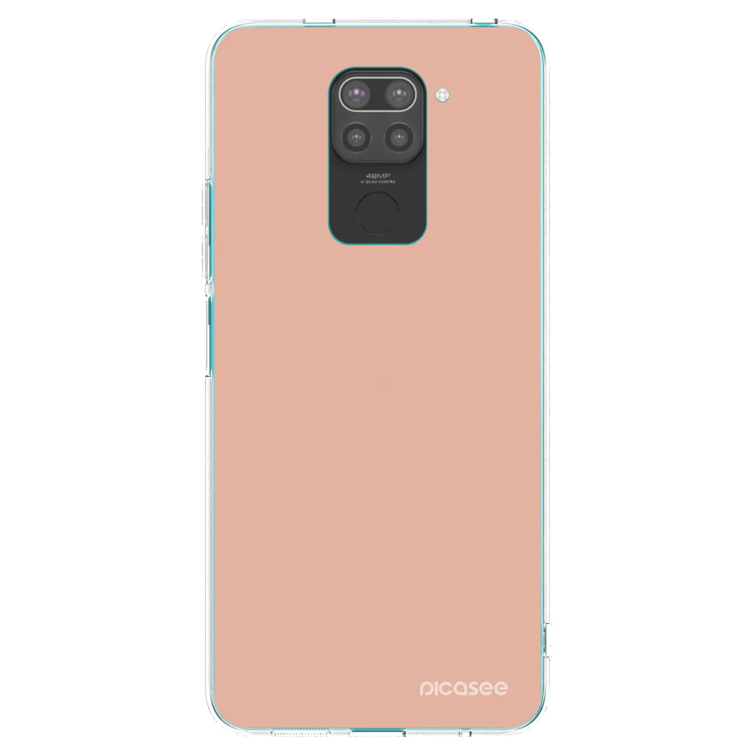 Picasee fekete szilikon tok az alábbi mobiltelefonokra Xiaomi Redmi Note 9 - Lullaby