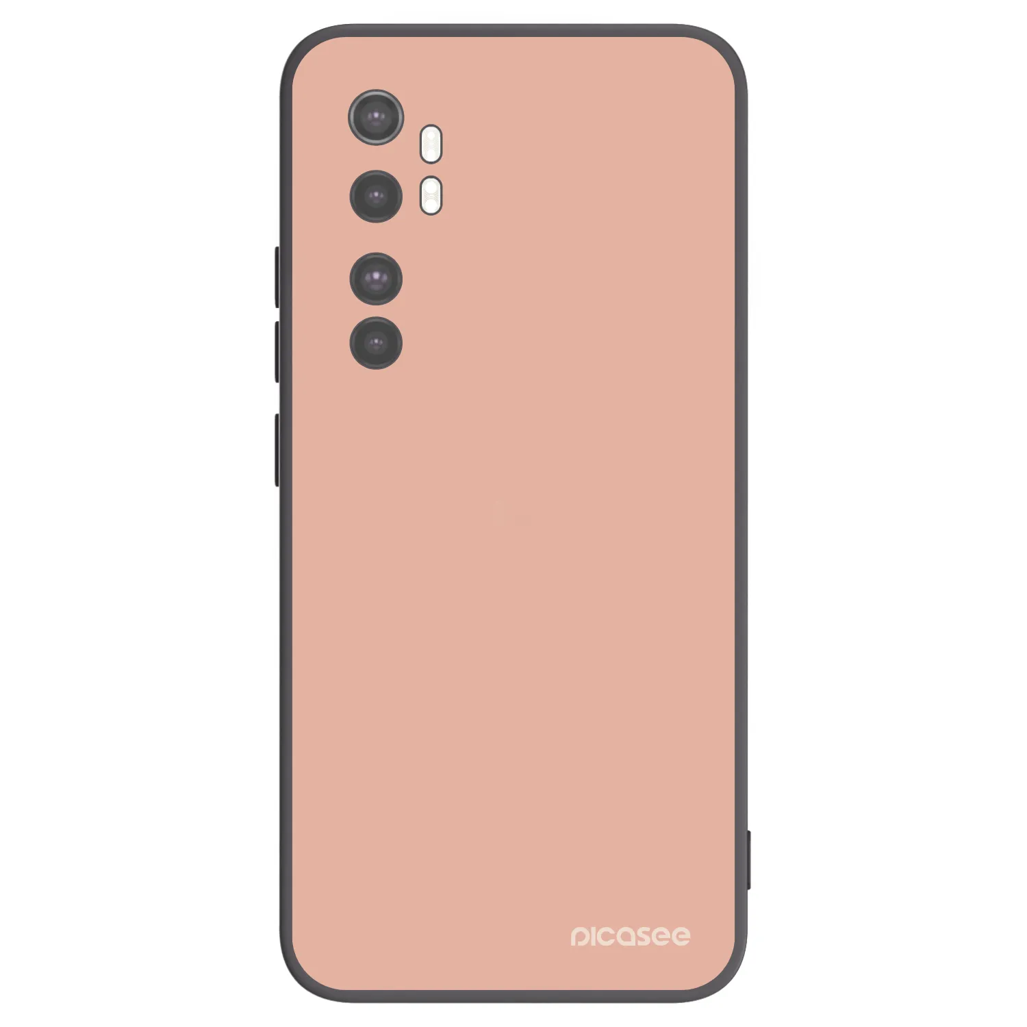 Picasee fekete szilikon tok az alábbi mobiltelefonokra Xiaomi Mi Note 10 Lite - Lullaby