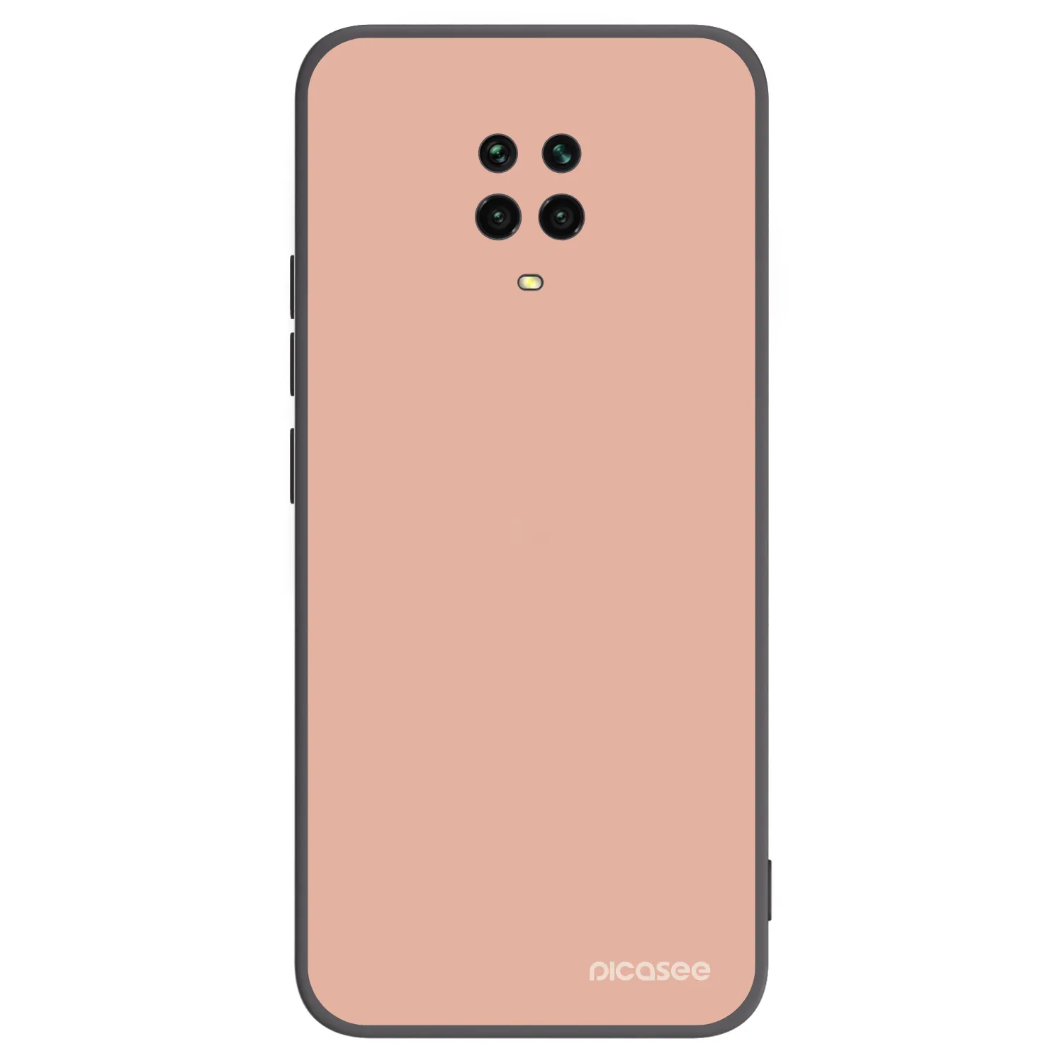 Picasee fekete szilikon tok az alábbi mobiltelefonokra Xiaomi Redmi Note 9S - Lullaby