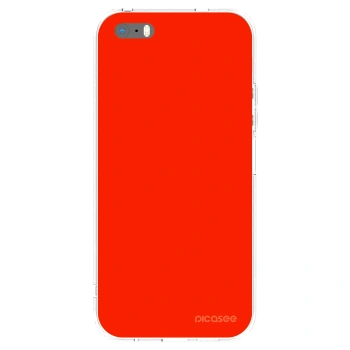 Picasee átlátszó szilikon tok az alábbi mobiltelefonokra Apple iPhone 6 Plus/6S Plus - Maranello Red