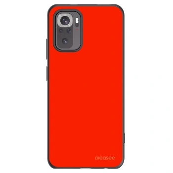Picasee fekete szilikon tok az alábbi mobiltelefonokra Xiaomi Redmi Note 10 - Maranello Red