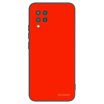 Picasee fekete szilikon tok az alábbi mobiltelefonokra Samsung Galaxy A42 A426B - Maranello Red
