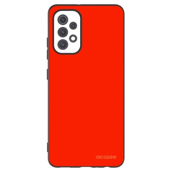 Picasee fekete szilikon tok az alábbi mobiltelefonokra Samsung Galaxy A32 5G A326B - Maranello Red