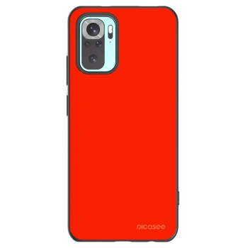 Picasee fekete szilikon tok az alábbi mobiltelefonokra Xiaomi Redmi Note 10 Pro - Maranello Red