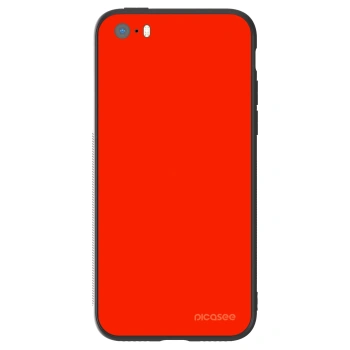 Szilikon tok erre a típusra Apple iPhone 5/5S/SE - Maranello Red