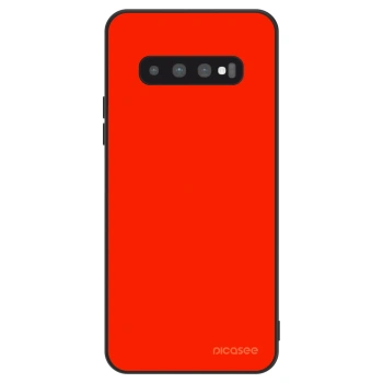 Szilikon tok erre a típusra Samsung Galaxy S10 G973 - Maranello Red