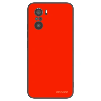 Picasee fekete szilikon tok az alábbi mobiltelefonokra Xiaomi Poco F3 - Maranello Red