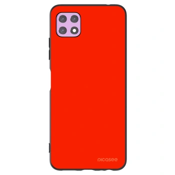 Picasee fekete szilikon tok az alábbi mobiltelefonokra Samsung Galaxy A22 A226B 5G - Maranello Red