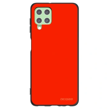 Picasee fekete szilikon tok az alábbi mobiltelefonokra Samsung Galaxy A22 A225F 4G - Maranello Red