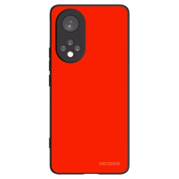 Picasee fekete szilikon tok az alábbi mobiltelefonokra Honor 50 5G - Maranello Red