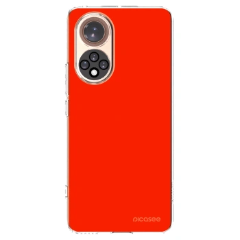 Picasee átlátszó szilikon tok az alábbi mobiltelefonokra Huawei Nova 9 - Maranello Red