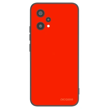 Picasee fekete szilikon tok az alábbi mobiltelefonokra Realme 9 Pro 5G - Maranello Red