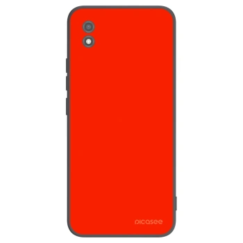 Picasee fekete szilikon tok az alábbi mobiltelefonokra Realme C11 (2021) - Maranello Red