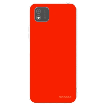 Picasee átlátszó szilikon tok az alábbi mobiltelefonokra Realme C11 (2021) - Maranello Red