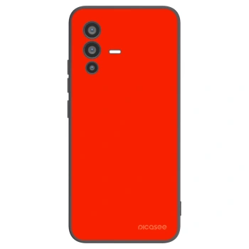 Picasee fekete szilikon tok az alábbi mobiltelefonokra Vivo V23 5G - Maranello Red