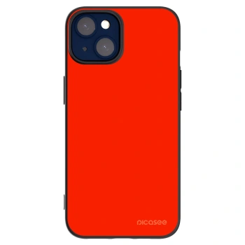 Picasee fekete szilikon tok az alábbi mobiltelefonokra Apple iPhone 14 - Maranello Red