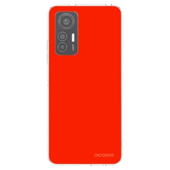 Picasee átlátszó szilikon tok az alábbi mobiltelefonokra Xiaomi 12 Lite - Maranello Red