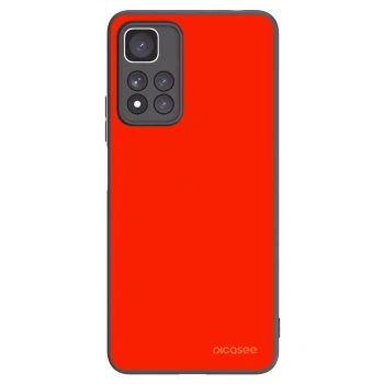 Picasee fekete szilikon tok az alábbi mobiltelefonokra Xiaomi Redmi Note 11 Pro+ 5G - Maranello Red