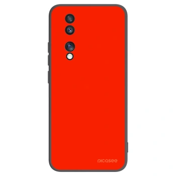 Picasee fekete szilikon tok az alábbi mobiltelefonokra Honor 70 - Maranello Red