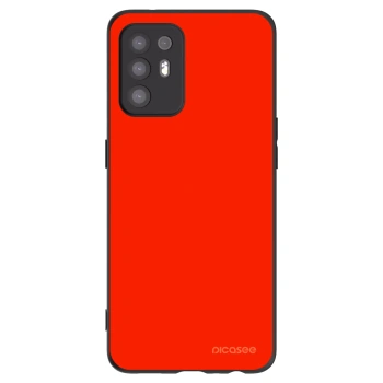 Picasee fekete szilikon tok az alábbi mobiltelefonokra OPPO A94 5G - Maranello Red