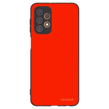 Picasee fekete szilikon tok az alábbi mobiltelefonokra Samsung Galaxy A23 A235F 4G - Maranello Red