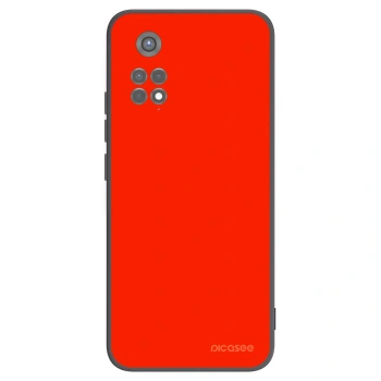 Picasee fekete szilikon tok az alábbi mobiltelefonokra Xiaomi Redmi Note 11S 5G - Maranello Red