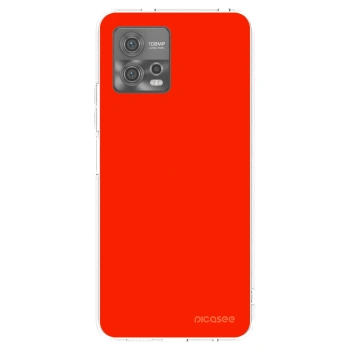 Picasee átlátszó szilikon tok az alábbi mobiltelefonokra Motorola Moto G72 - Maranello Red