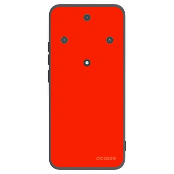 Picasee fekete szilikon tok az alábbi mobiltelefonokra Honor Magic5 Lite 5G - Maranello Red