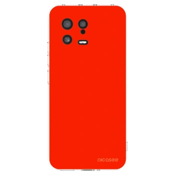 Picasee átlátszó szilikon tok az alábbi mobiltelefonokra Xiaomi 13 - Maranello Red
