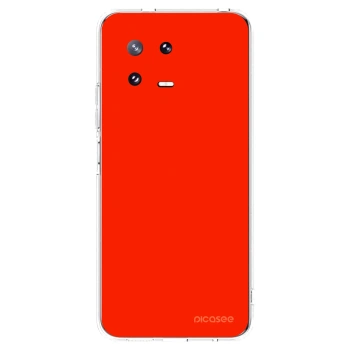 Picasee átlátszó szilikon tok az alábbi mobiltelefonokra Xiaomi 13 Pro - Maranello Red