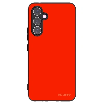Picasee fekete szilikon tok az alábbi mobiltelefonokra Samsung Galaxy A54 5G A546B - Maranello Red