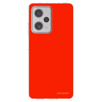 Picasee átlátszó szilikon tok az alábbi mobiltelefonokra Xiaomi Redmi Note 12 Pro+ 5G - Maranello Red