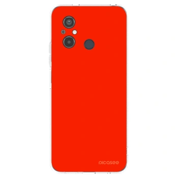 Picasee átlátszó szilikon tok az alábbi mobiltelefonokra Xiaomi Redmi 12C - Maranello Red