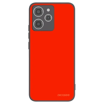 Picasee fekete szilikon tok az alábbi mobiltelefonokra Xiaomi Redmi 12 4G - Maranello Red