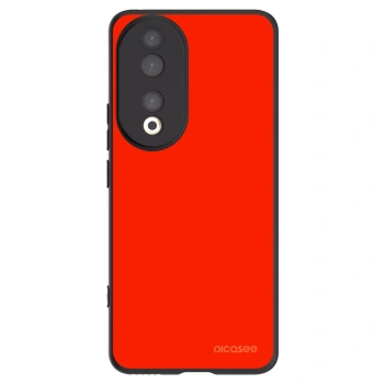 Picasee fekete szilikon tok az alábbi mobiltelefonokra Honor 90 5G - Maranello Red