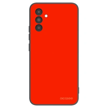 Picasee fekete szilikon tok az alábbi mobiltelefonokra Samsung Galaxy A04s A047F - Maranello Red