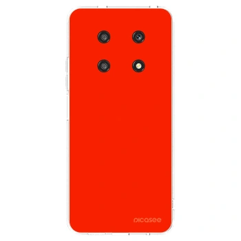 Picasee átlátszó szilikon tok az alábbi mobiltelefonokra Honor Magic4 Lite 5G - Maranello Red