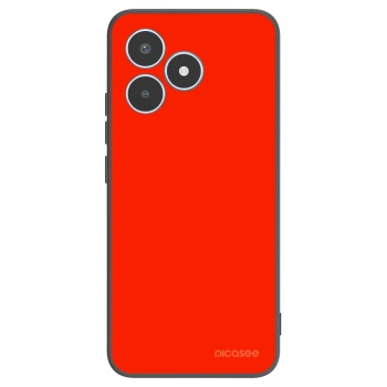 Picasee fekete szilikon tok az alábbi mobiltelefonokra Realme C53 - Maranello Red