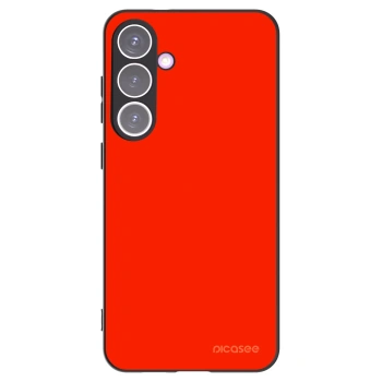 Picasee fekete szilikon tok az alábbi mobiltelefonokra Samsung Galaxy S24+ S926B 5G - Maranello Red