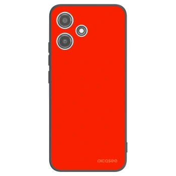 Picasee fekete szilikon tok az alábbi mobiltelefonokra Xiaomi Redmi 12 5G - Maranello Red