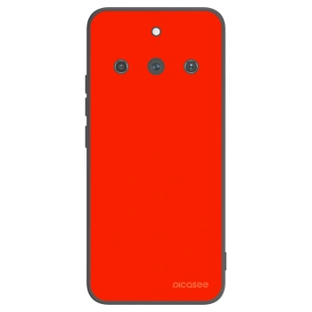 Picasee fekete szilikon tok az alábbi mobiltelefonokra Realme 11 Pro+ - Maranello Red
