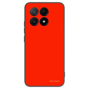 Picasee fekete szilikon tok az alábbi mobiltelefonokra Xiaomi Poco X6 Pro - Maranello Red