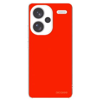 Picasee átlátszó szilikon tok az alábbi mobiltelefonokra Xiaomi Redmi Note 13 Pro+ 5G - Maranello Red