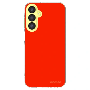 Picasee átlátszó szilikon tok az alábbi mobiltelefonokra Samsung Galaxy A25 A256B 5G - Maranello Red