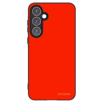 Picasee fekete szilikon tok az alábbi mobiltelefonokra Samsung Galaxy A55 5G A556B - Maranello Red