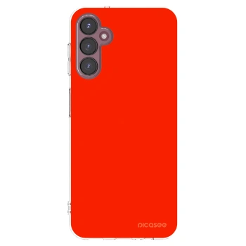 Picasee átlátszó szilikon tok az alábbi mobiltelefonokra Samsung Galaxy A05s A057G - Maranello Red