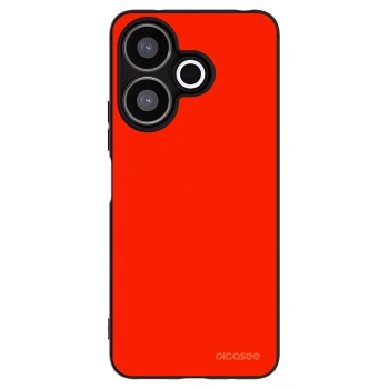 Picasee fekete szilikon tok az alábbi mobiltelefonokra Xiaomi Redmi 13 4G - Maranello Red