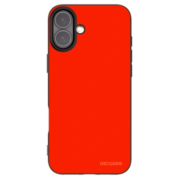 Picasee fekete szilikon tok az alábbi mobiltelefonokra Apple iPhone 16 Plus - Maranello Red