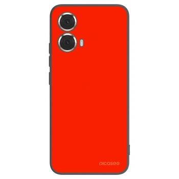 Picasee fekete szilikon tok az alábbi mobiltelefonokra Motorola Moto G85 - Maranello Red